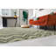 5x8 Green Hand-Knotted Wool Chevron Pile Texture Geometric Modern Contemporary Carpet Rug