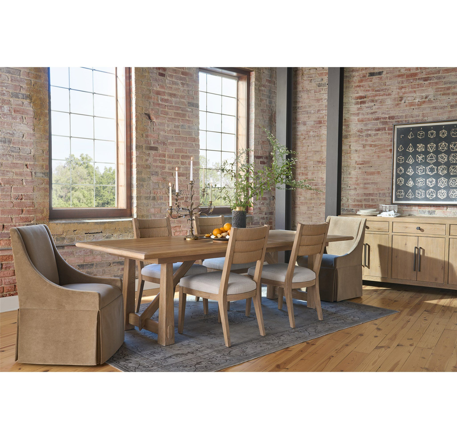 Hayes Extendable Dining Table, Canyon