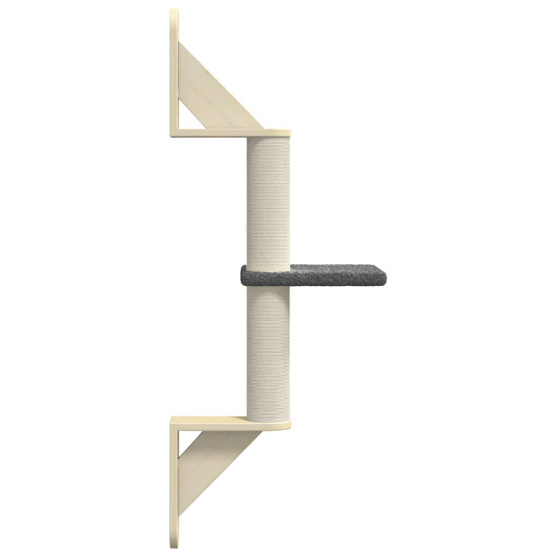 85.5cm H Cat Tree, Dark Grey