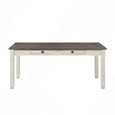 Table de salle à manger 1Pc avec 6 tiroirs de rangement