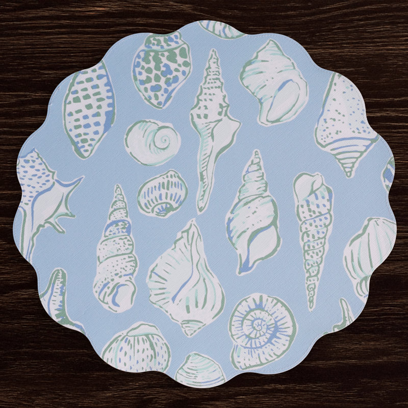 Vida Vinyl Round Placemats