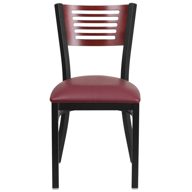 Chaise de restaurant Elkton, 1, Acajou