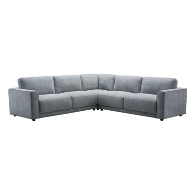3-Piece Upholstered Symmetrical Corner Modular Sectional
