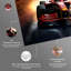 «Red Speed II», voiture de course, «Man Cave» par Notoriart-102550928-102550941