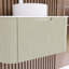 30 po Ensemble de meuble-lavabo mural W avec comptoir en marbre blanc assemblé-2083725567