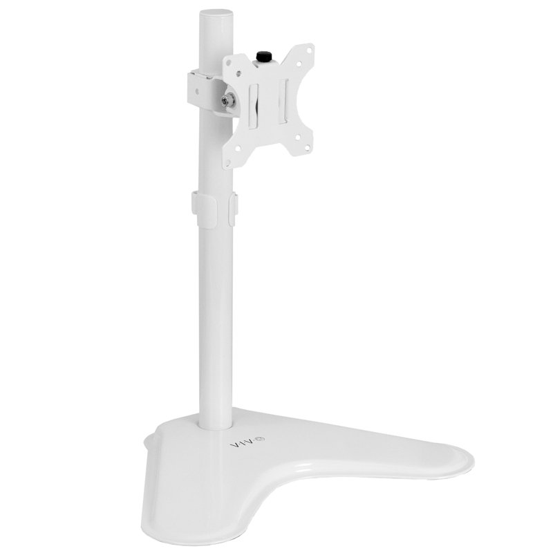 Support de bureau blanc