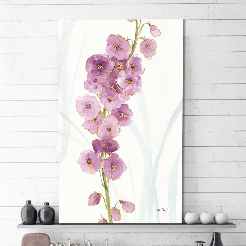 «Rainbow Seeds Flowers VII», reproduction sur toile, H 33,5 po x l 21,5 po x P 2 po, Cadre flottant argent