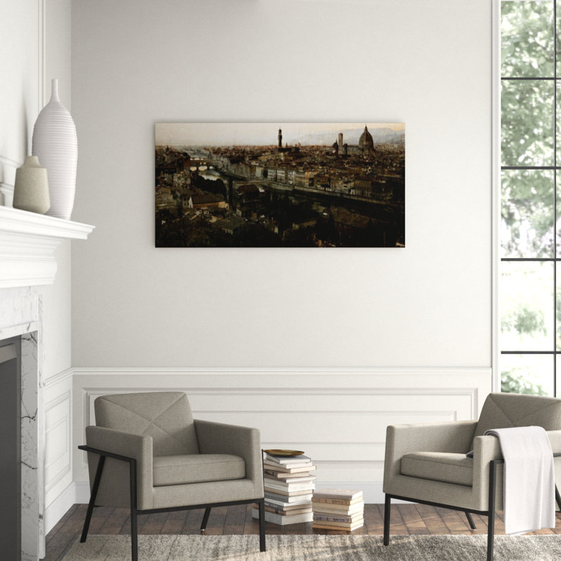 Firenze Print by Jordan Thurston, 40" H x 80" W x 1.5" D, Outdoor