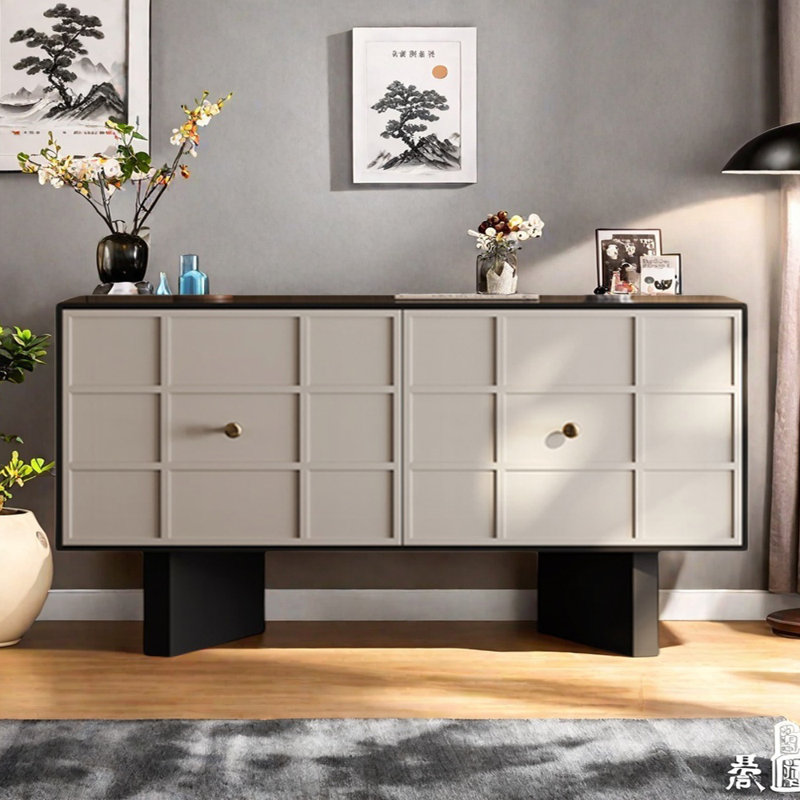 Buffet Simple Design, H 35,43 po x l 55,12 po x P 15,75 po