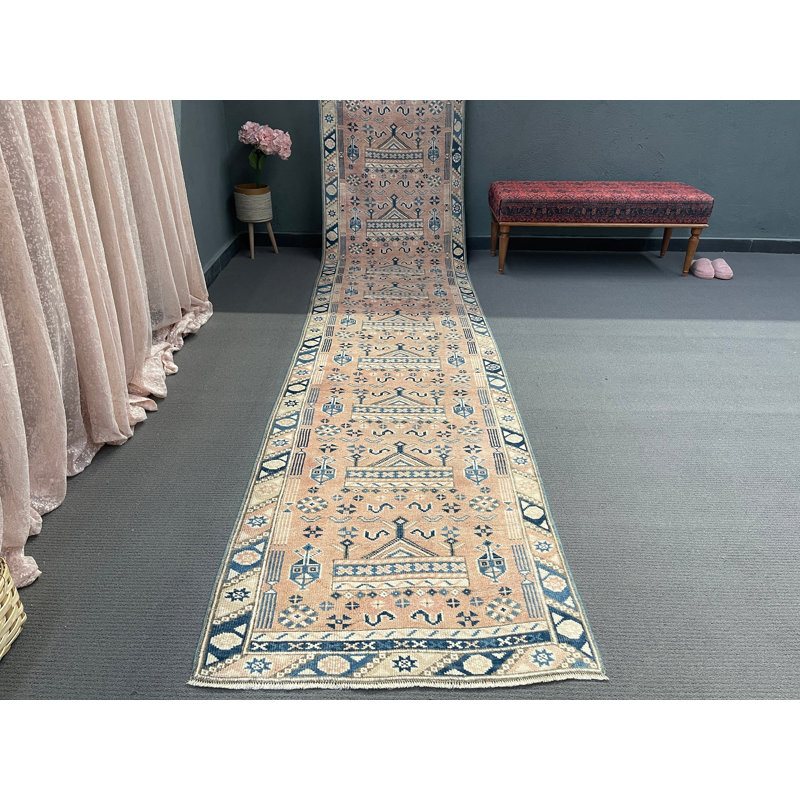 Tapis rose Classic Patchwork 35,8 x 192,9 pouces