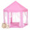 Tente de jeu Magical Princess Castle pour enfants - maisonnette de rêve pour l'intérieur et l'extérieur