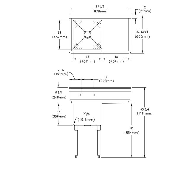 Dimensions du produit