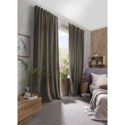 Sriniketh Room Darkening Curtain Single Panel
