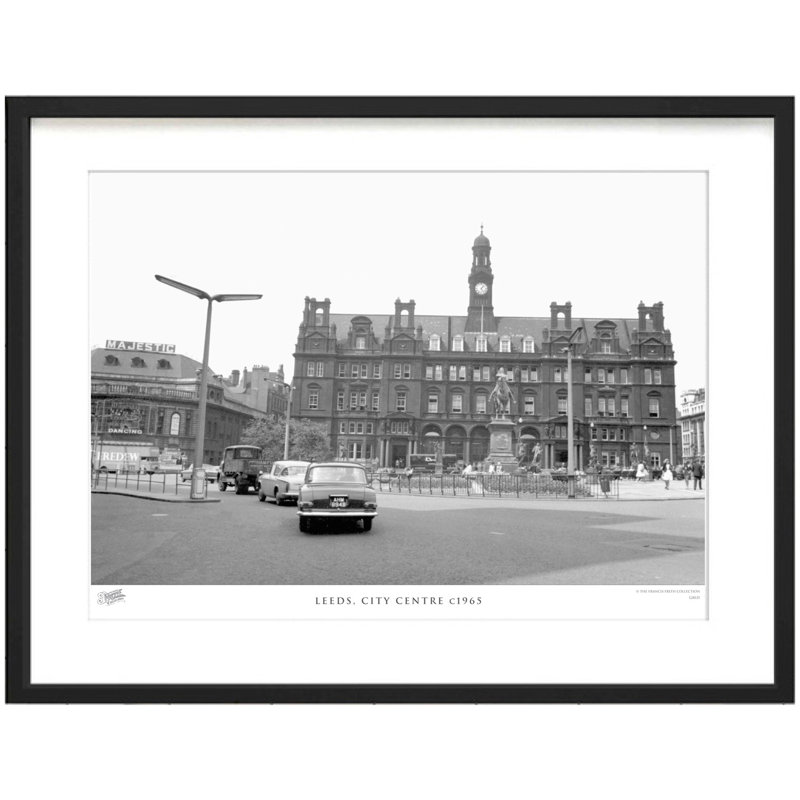 Leeds, City Centre C1965 - Single Picture Frame Print, 45cm H x 60cm W x 2.3cm D