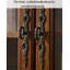 Bibliothèque en bois d'hévéa