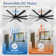 65"  Ceiling Fans With  Remote Control