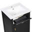 Meuble-lavabo simple 20 po avec comptoir en céramique-784381691