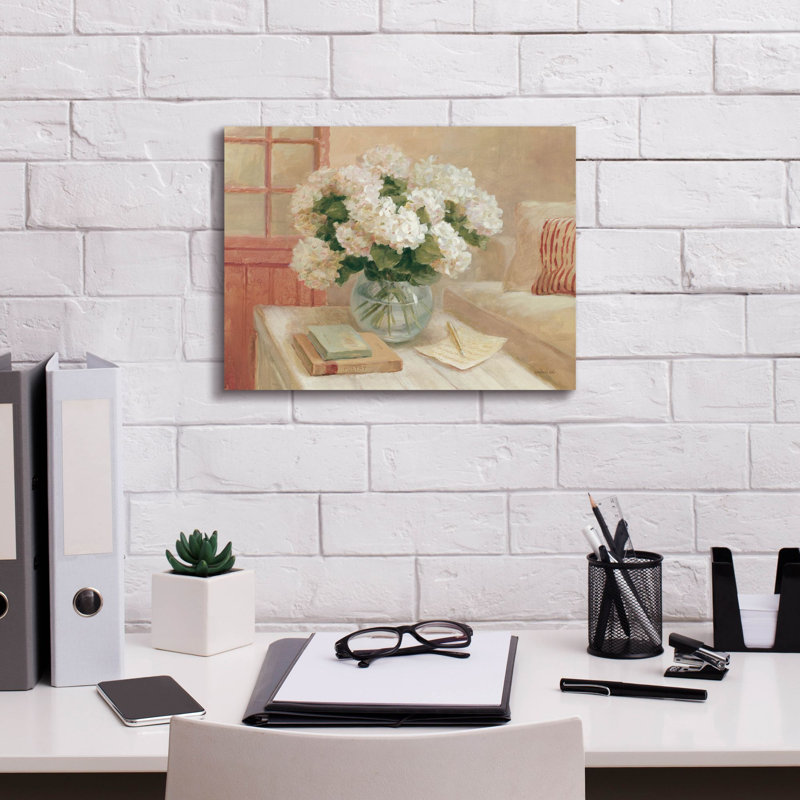«Garden Room» par Danhui Nai, art mural sur toile, H 12 po x l 16 po