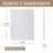 Natural Stone Cutting Board, 16 x 12 in Large Kitchen Prep Board-115734186