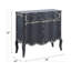Deianira Antique Gray Finish Console Cabinet