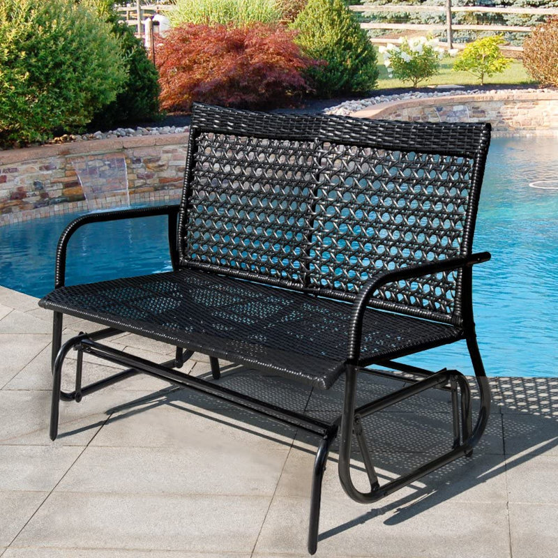 Banc oscillant en plastique Annasophia