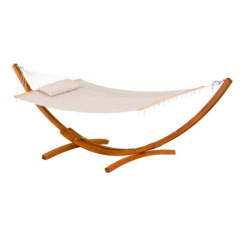 Support de hamac en bois