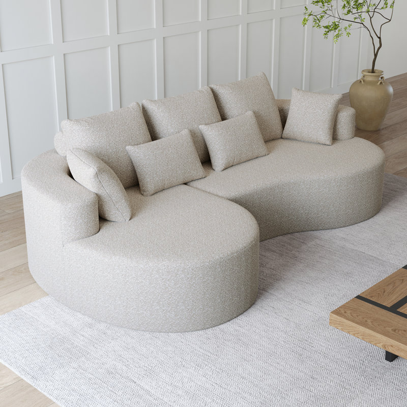 Canapé modulaire surdimensionné rembourré Modern