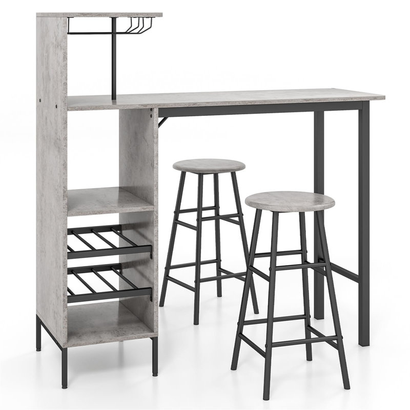 2 - Person Dining Set, Grey