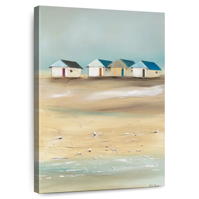 Beach Cabins III, H 24 po x l 16 po