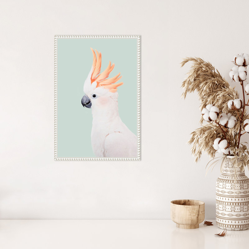 «Cockatoo» par Kathrin Pienaar, reproduction sur toile flottante, H 23 po x l 16 po x P 2 po