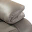 Fauteuil inclinable électrique en cuir Coleen-947809622