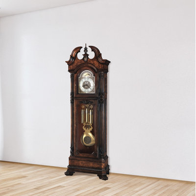 236.2cm Solid + Manufactured Wood Grandfather Clock