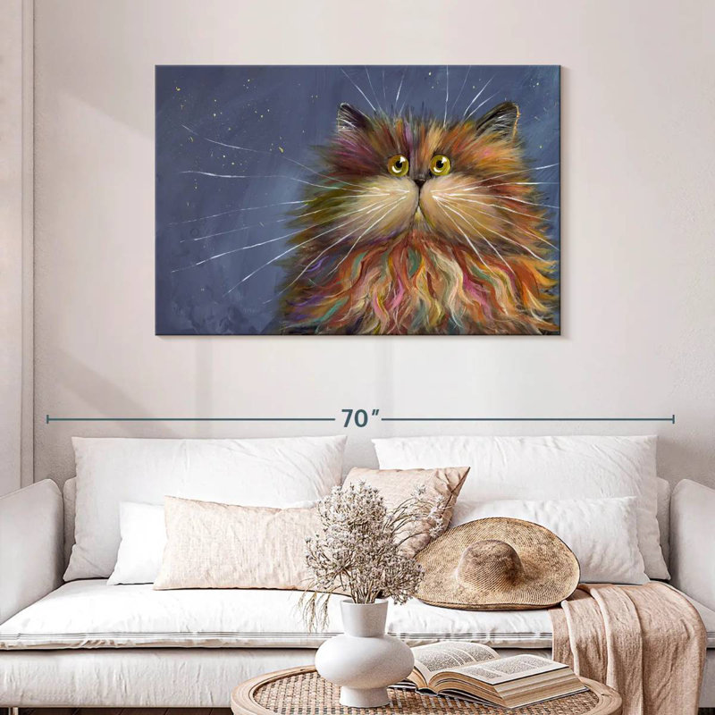 Pixie Kitty, 30" H x 45" W