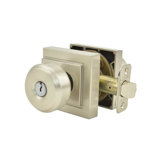 Bowery Knob with Upland Trim Keyed Entry Lock