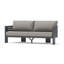 Ensemble de conversation d'extérieur 3 pièces Chizuo - Oléfine gris anthracite-1500378909