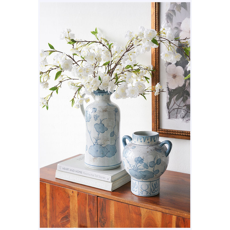 Vase en céramique 13,5 "H 13,2" Classic