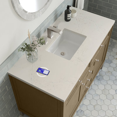 Ensemble de meuble-lavabo simple 48 po avec plateau Chicago