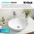 KRAUS Indy Bathroom Faucet For Vessel Sink In Spot-Free With Single Handle, Pop Up Drain And Supply Lines-107426082
