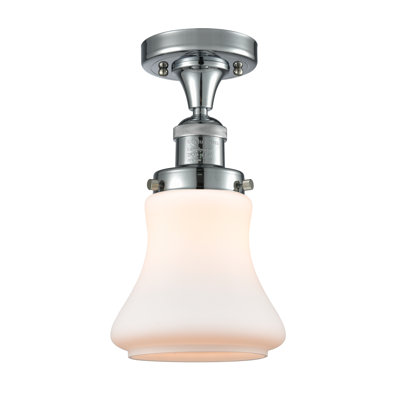Plafonnier semi-encastré à 1 lumière Edda