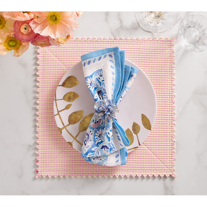Duet Placemat, Pink/Blush