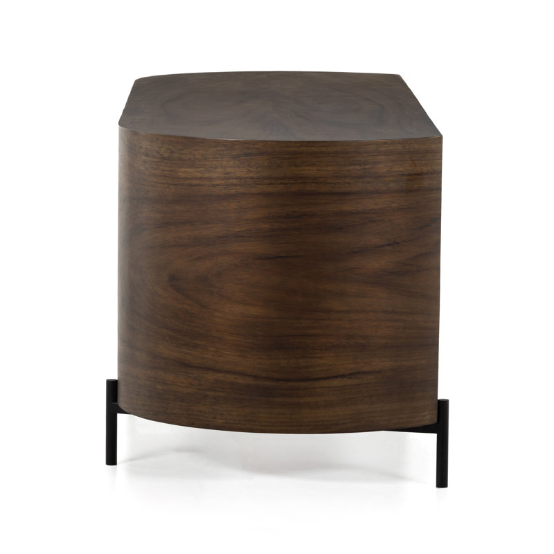 Lunas Executive Desk, Caramel Guanacaste