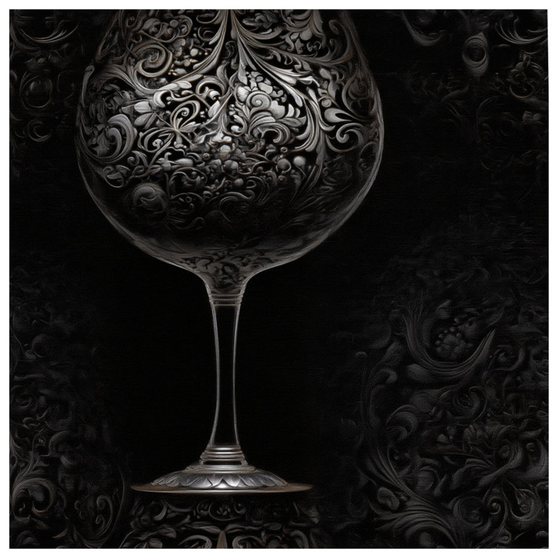 Édredon en verre complexe Art gothique, Simple extra long