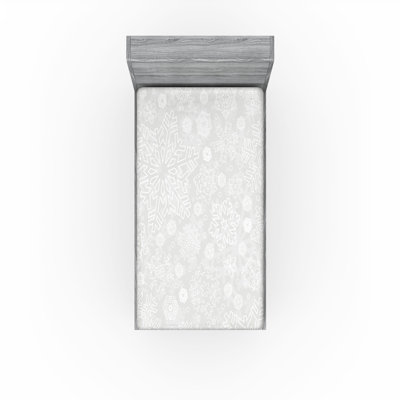 Ambesonne Fitted Sheet 2-Pack