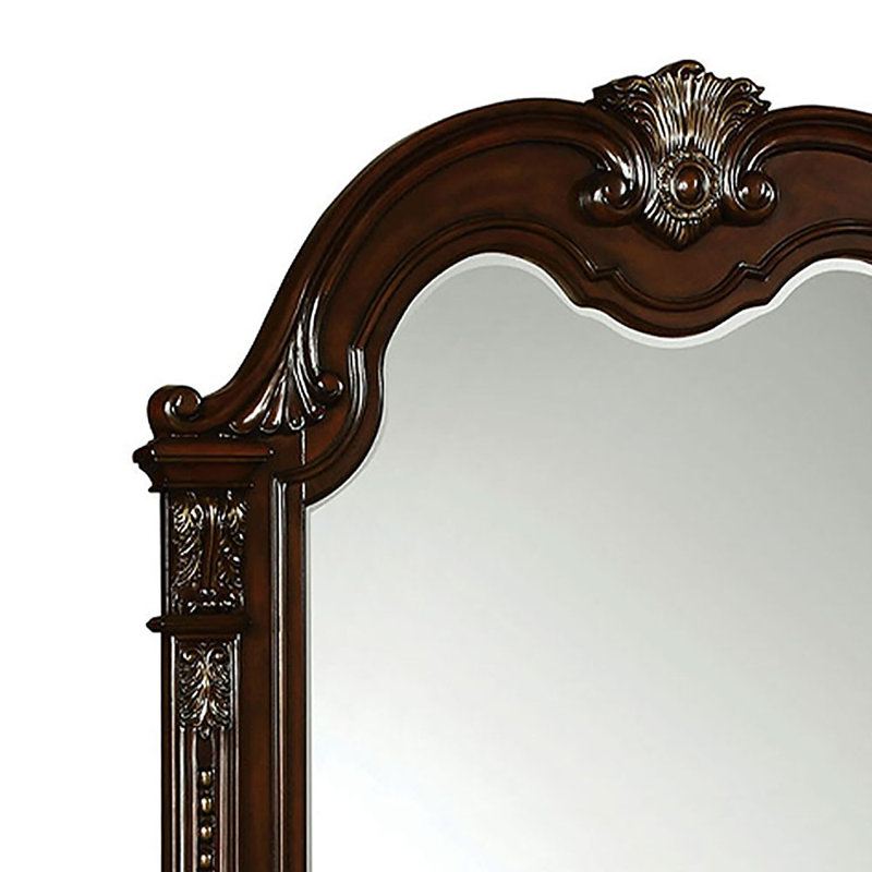 Miroir de commode traditionnel fromberg, Brun