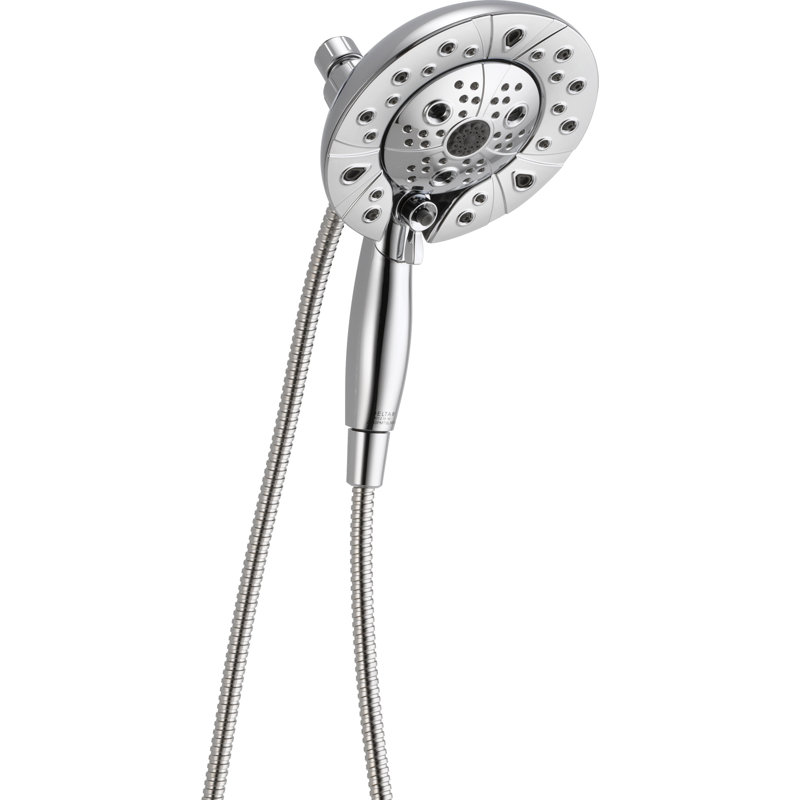 Pomme de douche double multifonction avec douche In2ition, Chrome