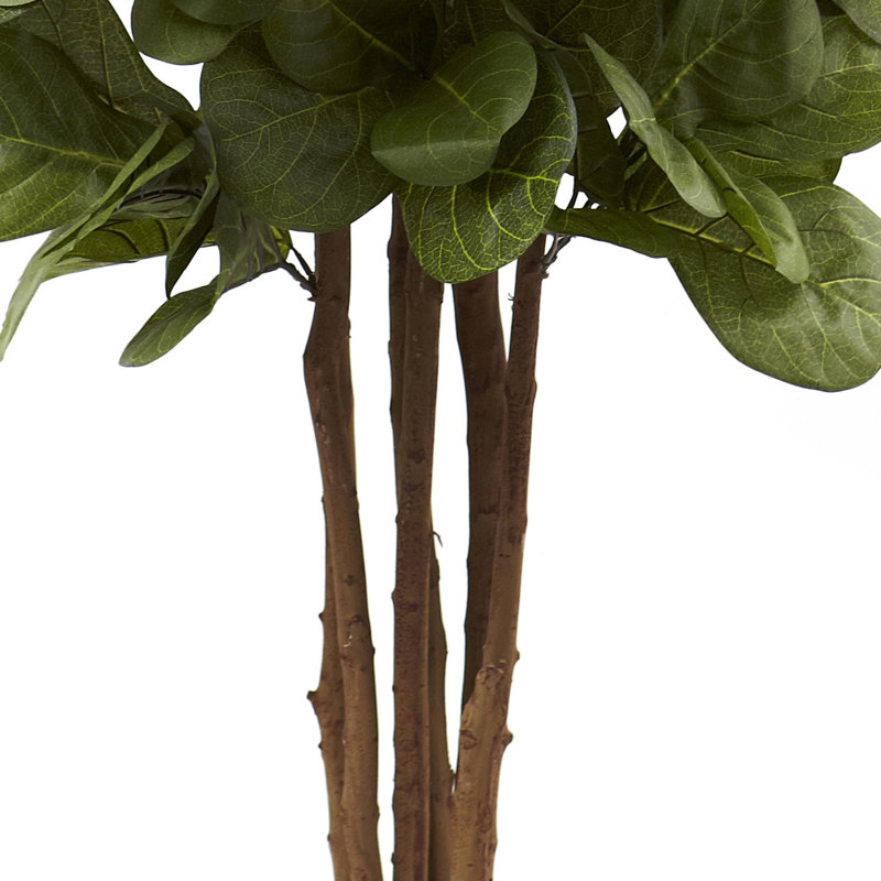 72'' Faux Fiddle Leaf Fig Tree in Planter