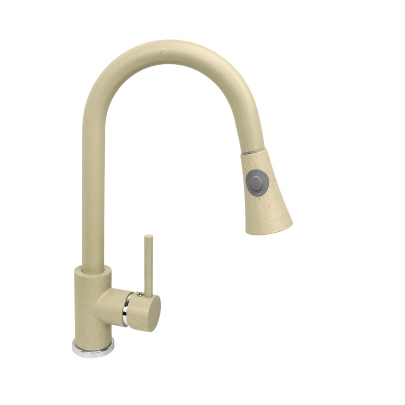 Belfry Kitchen Stanhope Kitchen Faucet Side Spray, Beige