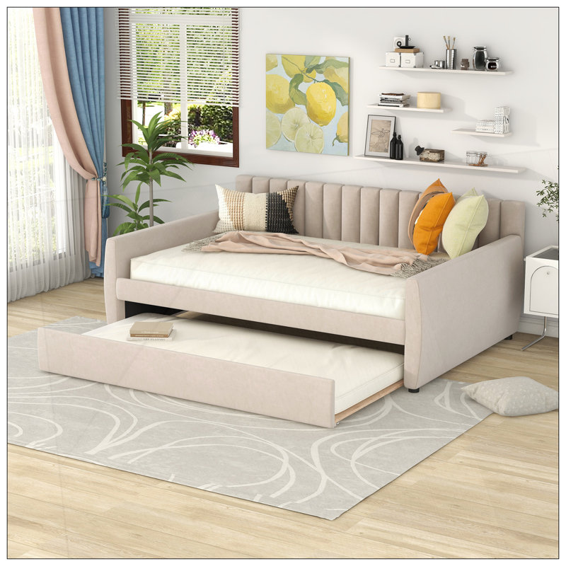 Bed For Bedroom, Beige