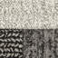Langley area rug Machine Woven Rectangle Grey/Black-24398530