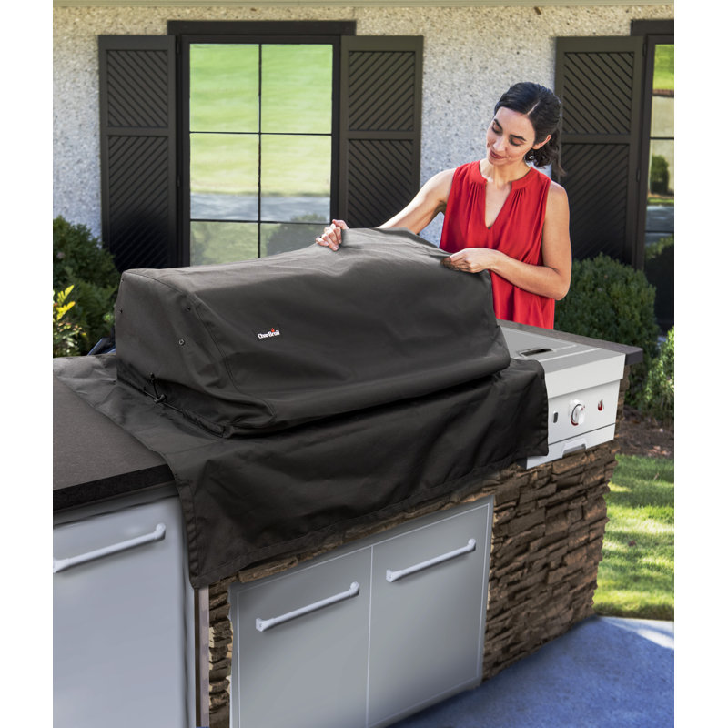 Housse sur mesure pour gril à gaz encastré à 5 brûleurs Charbroil Medallion Series (HBL10170 / 463277519)